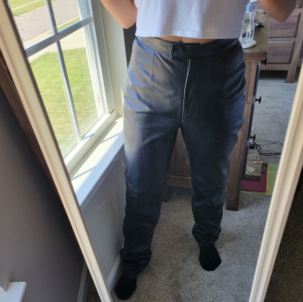 Siena studio sz 4 black leather pants